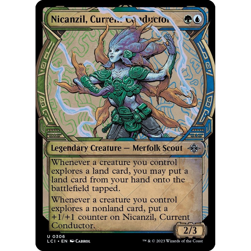 Image for Nicanzil, Current Conductor (Showcase) (306) (LCI) - Magic: The Gathering