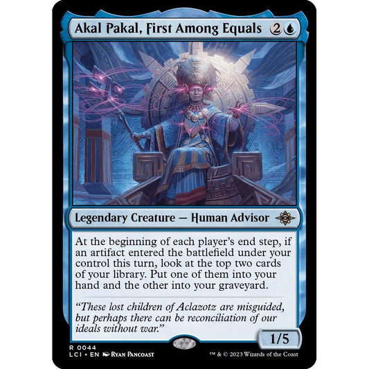 Image for Akal Pakal, First Among Equals (44) (LCI) - Magic: The Gathering