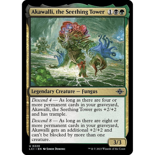 Image for Akawalli, the Seething Tower (220) (LCI) - Magic: The Gathering