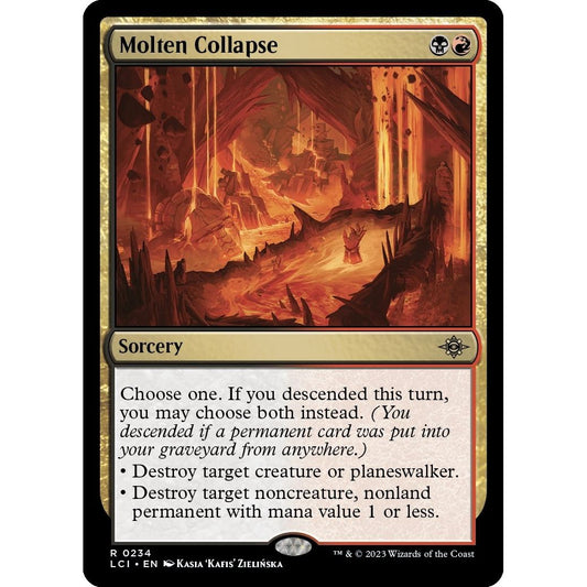 Image for Molten Collapse (234) (LCI) - Magic: The Gathering