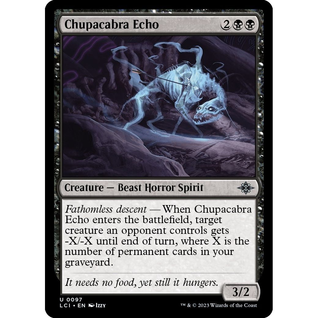 Image for Chupacabra Echo (97) (LCI) - Magic: The Gathering