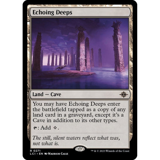Image for Echoing Deeps (271) (LCI) - Magic: The Gathering