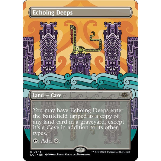 Image for Echoing Deeps (Borderless) (346) (LCI) - Magic: The Gathering