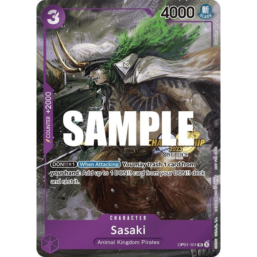 Image for Sasaki (CS 2023 Event Pack) (OP01-101) (OP-PR) - One Piece Card Game