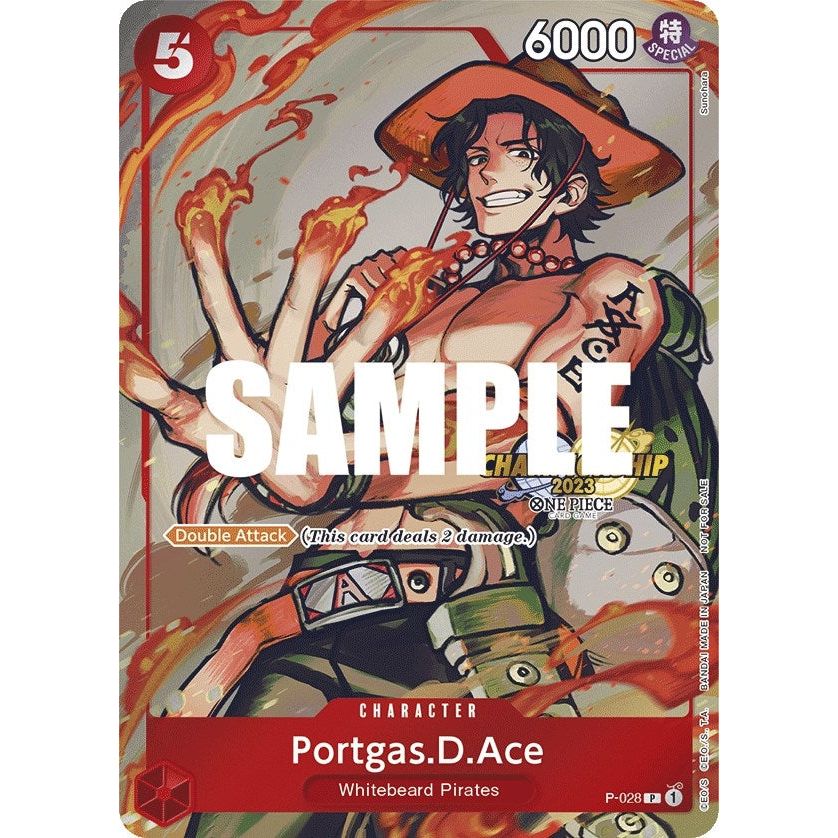 Image for Portgas.D.Ace (CS 2023 Event Pack) (P-028) (OP-PR) - One Piece Card Game