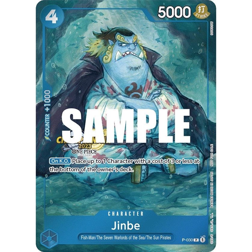 Image for Jinbe (CS 2023 Event Pack) (P-030) (OP-PR) - One Piece Card Game