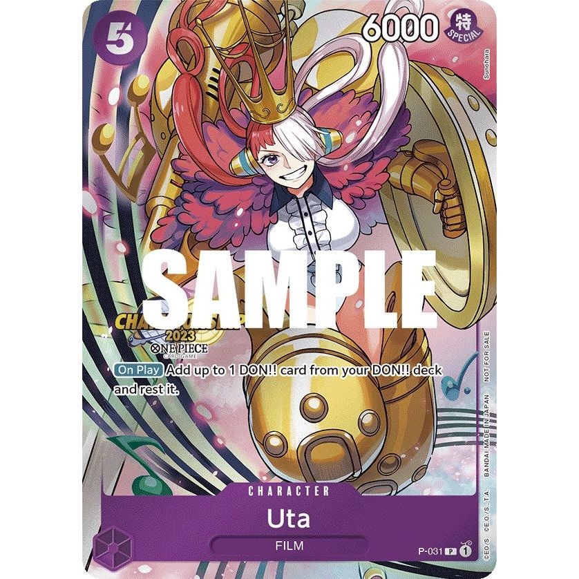 Image for Uta (CS 2023 Event Pack) (P-031) (OP-PR) - One Piece Card Game