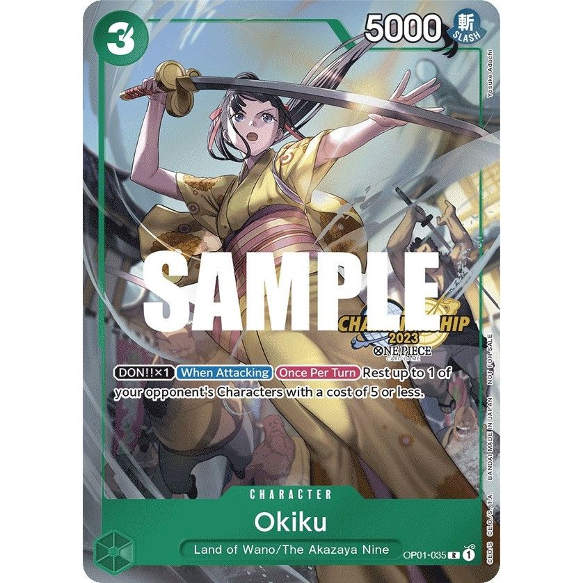 Image for Okiku (CS 2023 Celebration Pack) (OP01-035) (OP-PR) - One Piece Card Game