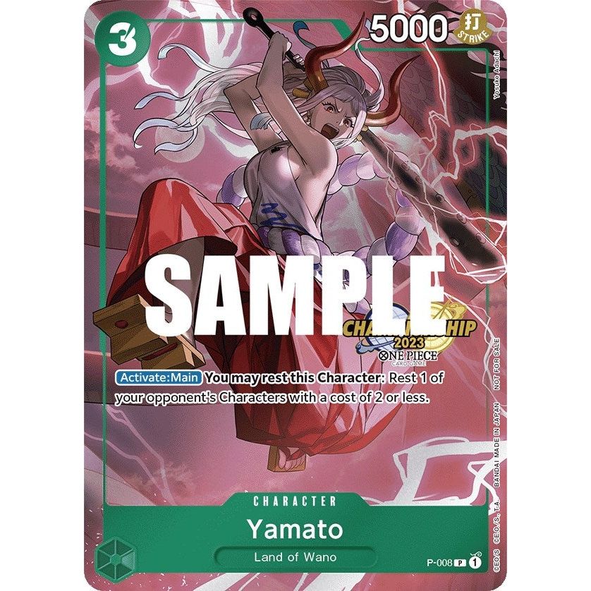 Image for Yamato (CS 2023 Celebration Pack) (P-008) (OP-PR) - One Piece Card Game