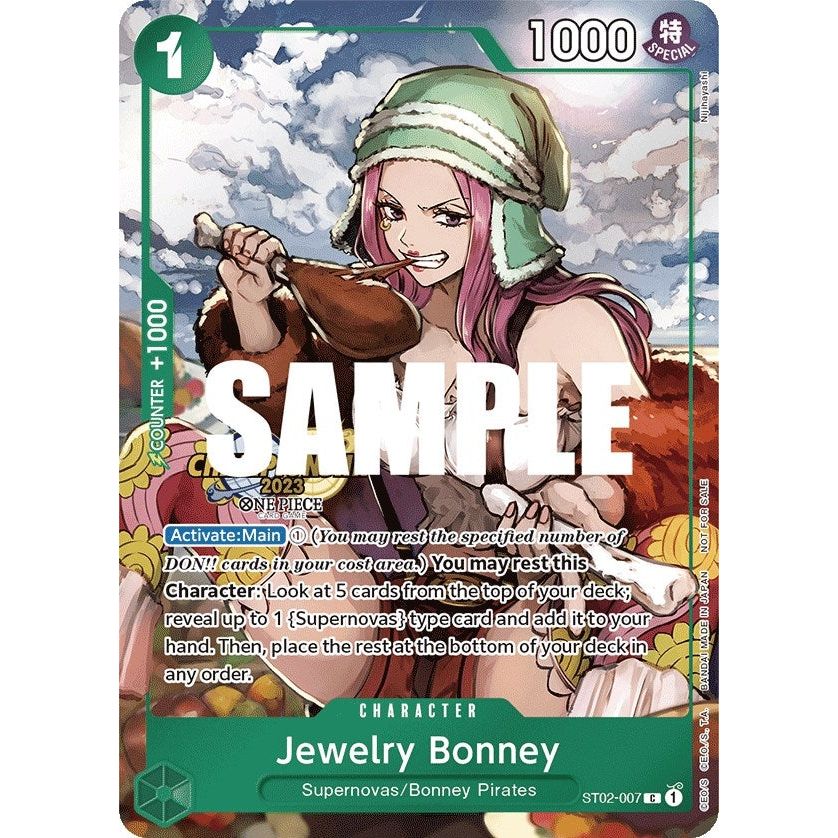 Image for Jewelry Bonney (CS 2023 Celebration Pack) (ST02-007) (OP-PR) - One Piece Card Game