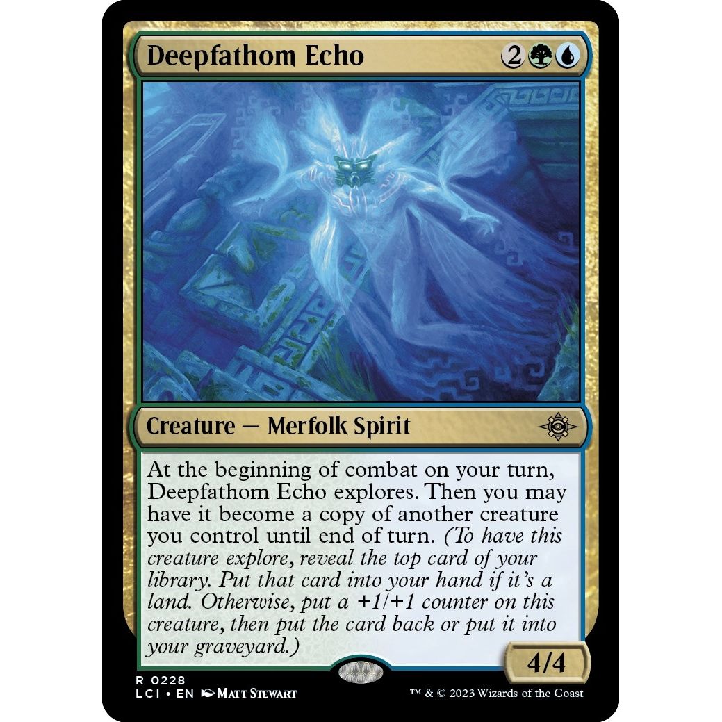 Image for Deepfathom Echo (228) (LCI) - Magic: The Gathering