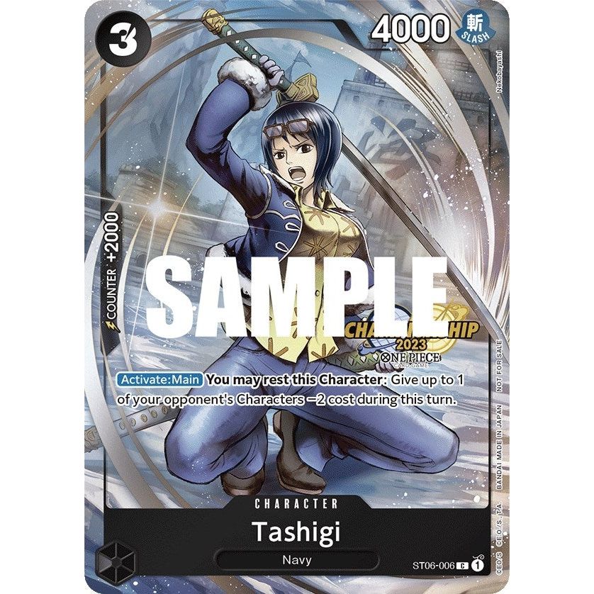 Image for Tashigi (CS 2023 Celebration Pack) (ST06-006) (OP-PR) - One Piece Card Game