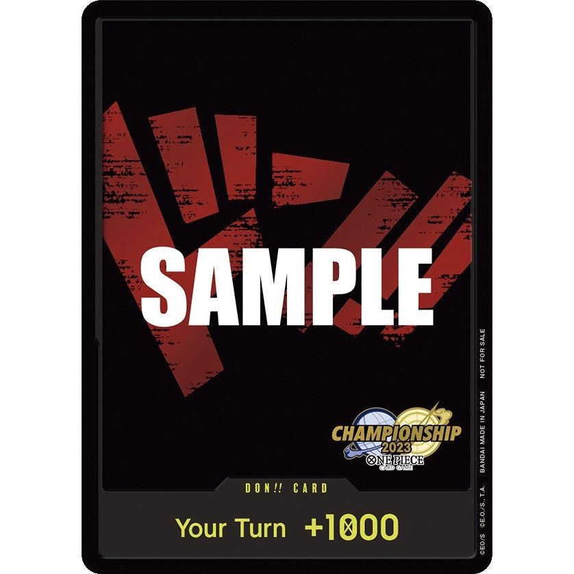 Image for DON!! Card (CS 2023 Celebration Pack) (OP-PR) - One Piece Card Game