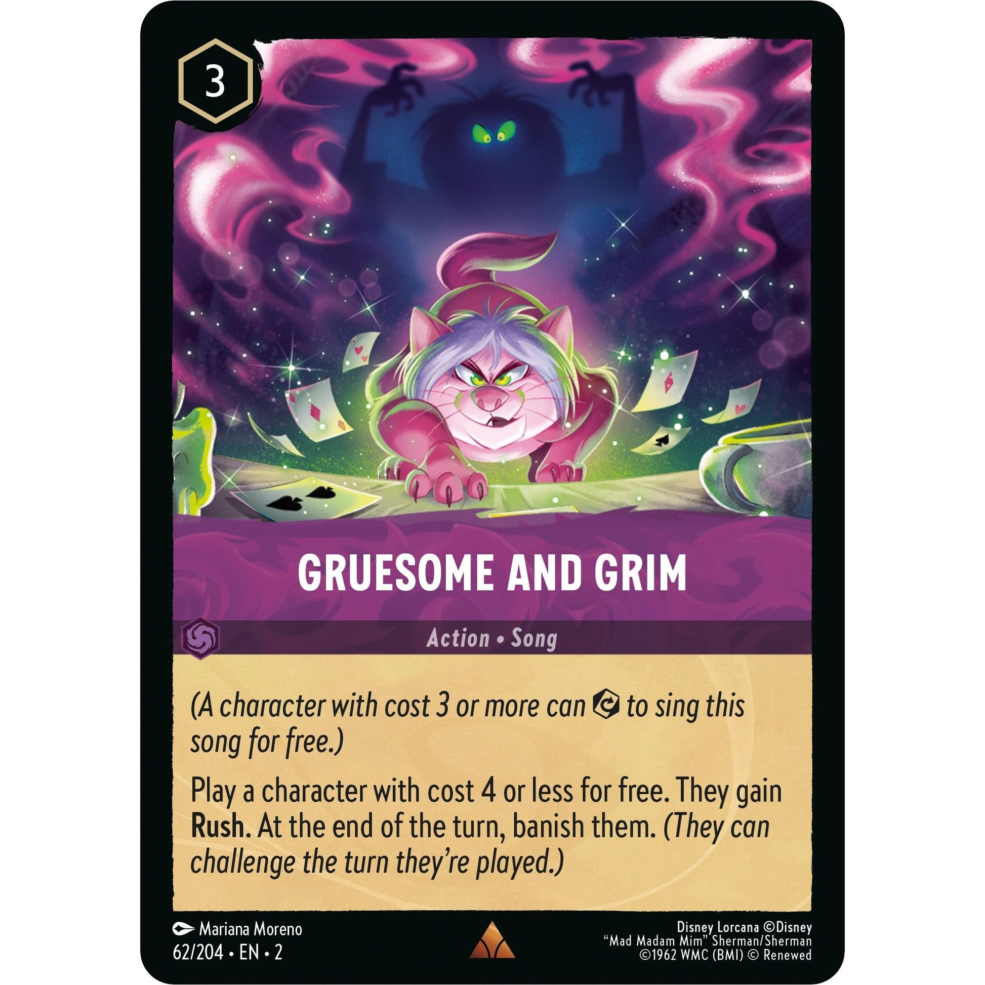 Image for Gruesome and Grim (62/204) (2) - Disney Lorcana