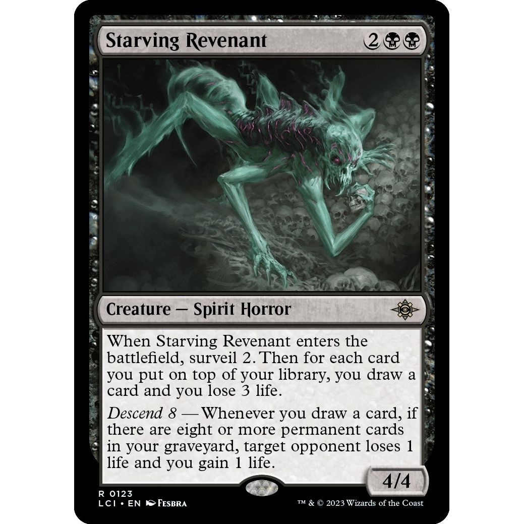 Image for Starving Revenant (123) (LCI) - Magic: The Gathering