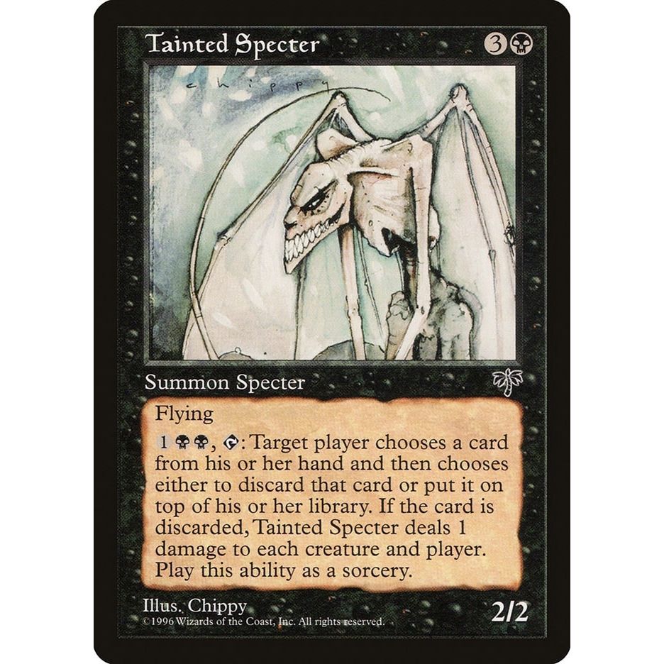 Image for Tainted Specter (MIR) - Magic: The Gathering
