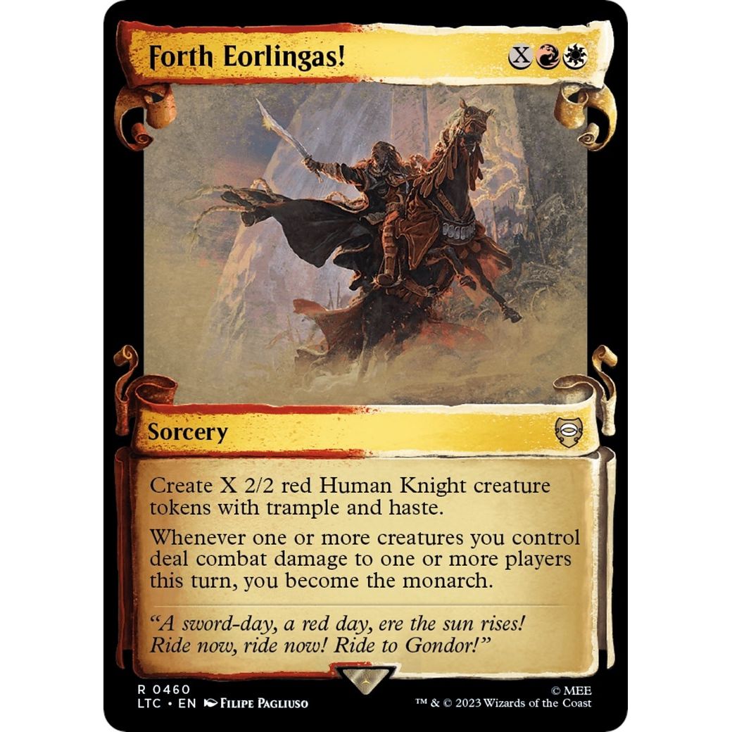 Image for Forth Eorlingas! (Showcase Scrolls) (460) (LTC) - Magic: The Gathering