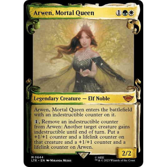 Image for Arwen, Mortal Queen (Showcase Scrolls) (644) (LTR) - Magic: The Gathering