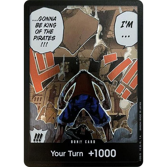Image for DON!! Card (Luffy vs. Crocodile) (Devil Fruits Collection Vol. 1) (OP-PR) - One Piece Card Game