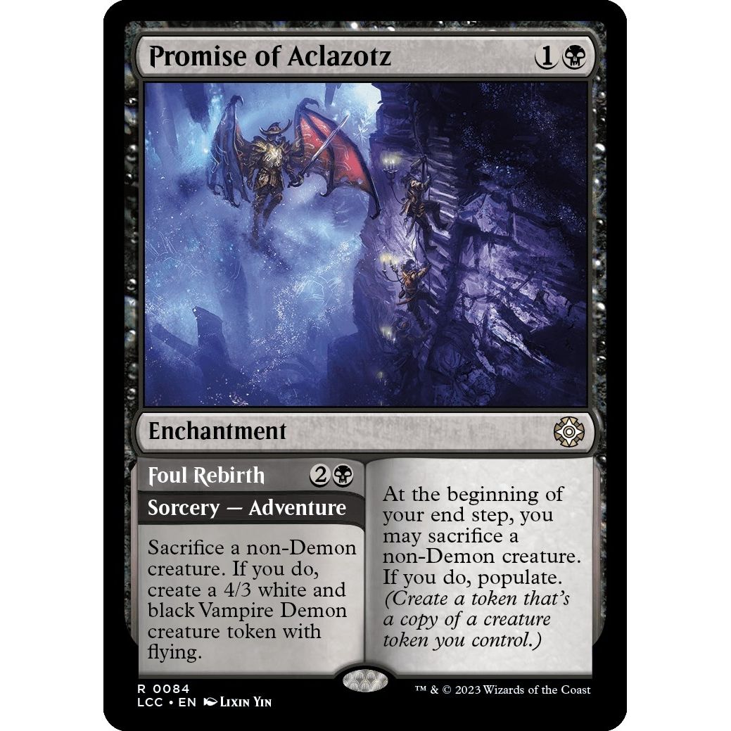 Image for Promise of Aclazotz (84) (LCC) - Magic: The Gathering