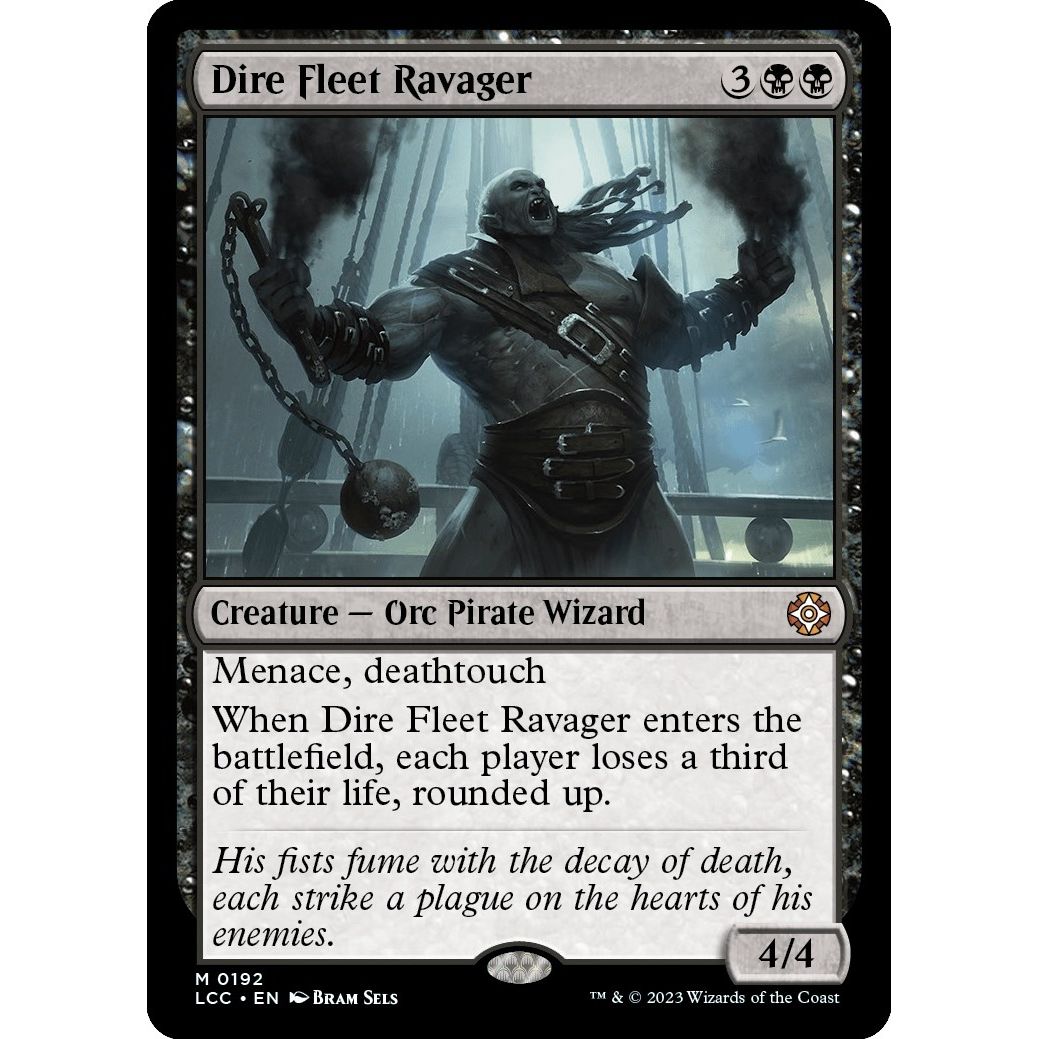 Image for Dire Fleet Ravager (192) (LCC) - Magic: The Gathering