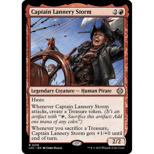 Image for Captain Lannery Storm (218) (LCC) - Magic: The Gathering