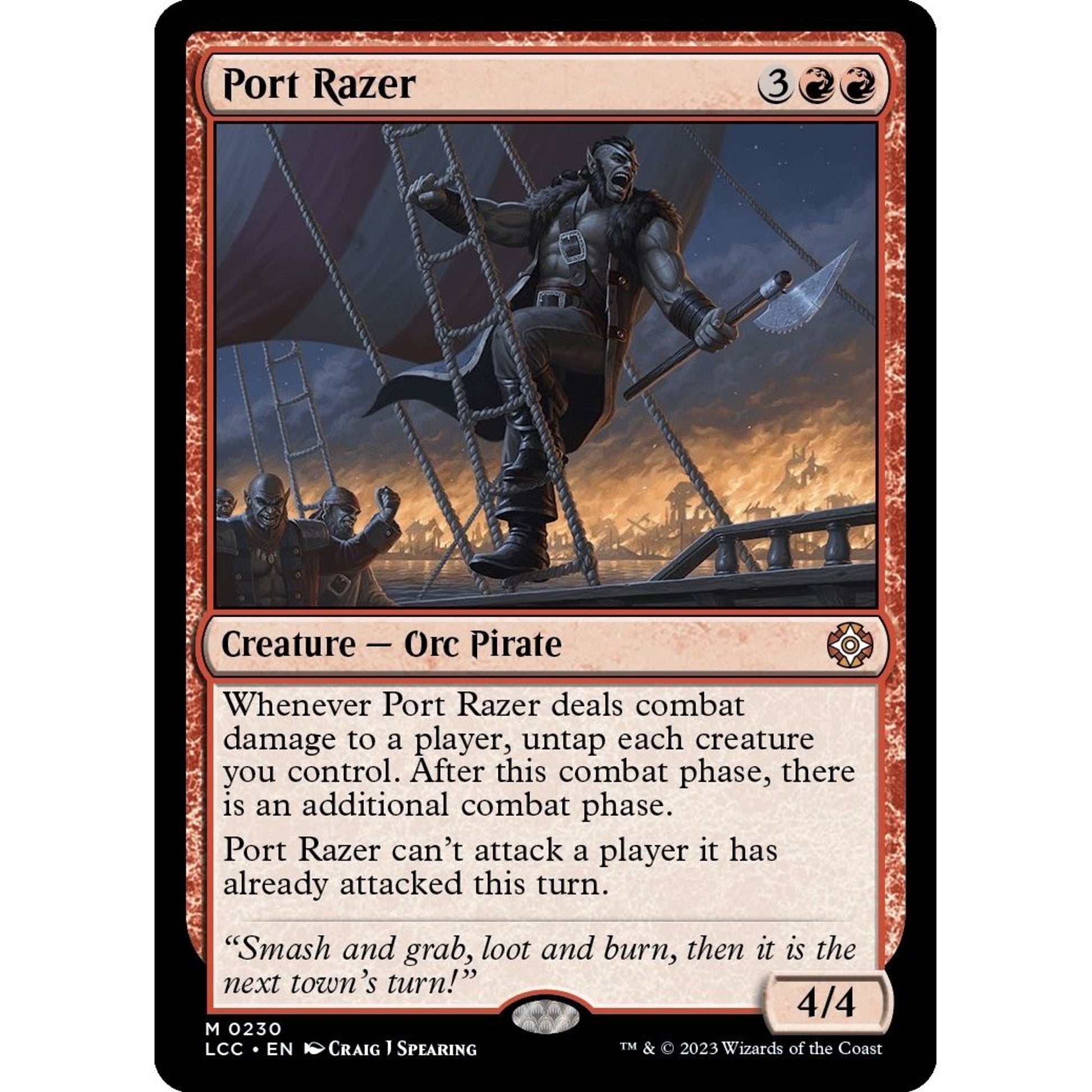 Image for Port Razer (230) (LCC) - Magic: The Gathering