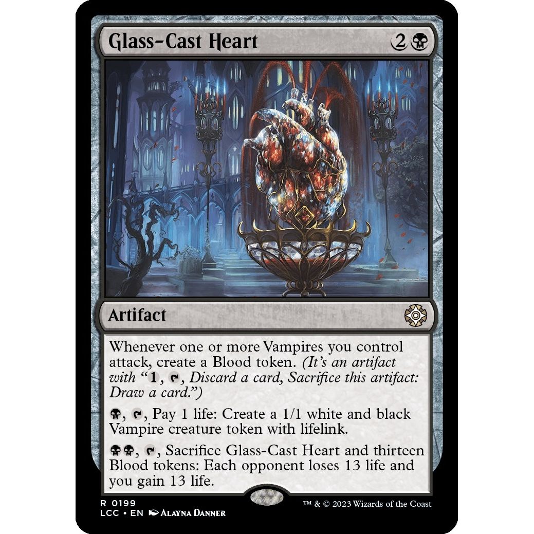 Image for Glass-Cast Heart (199) (LCC) - Magic: The Gathering