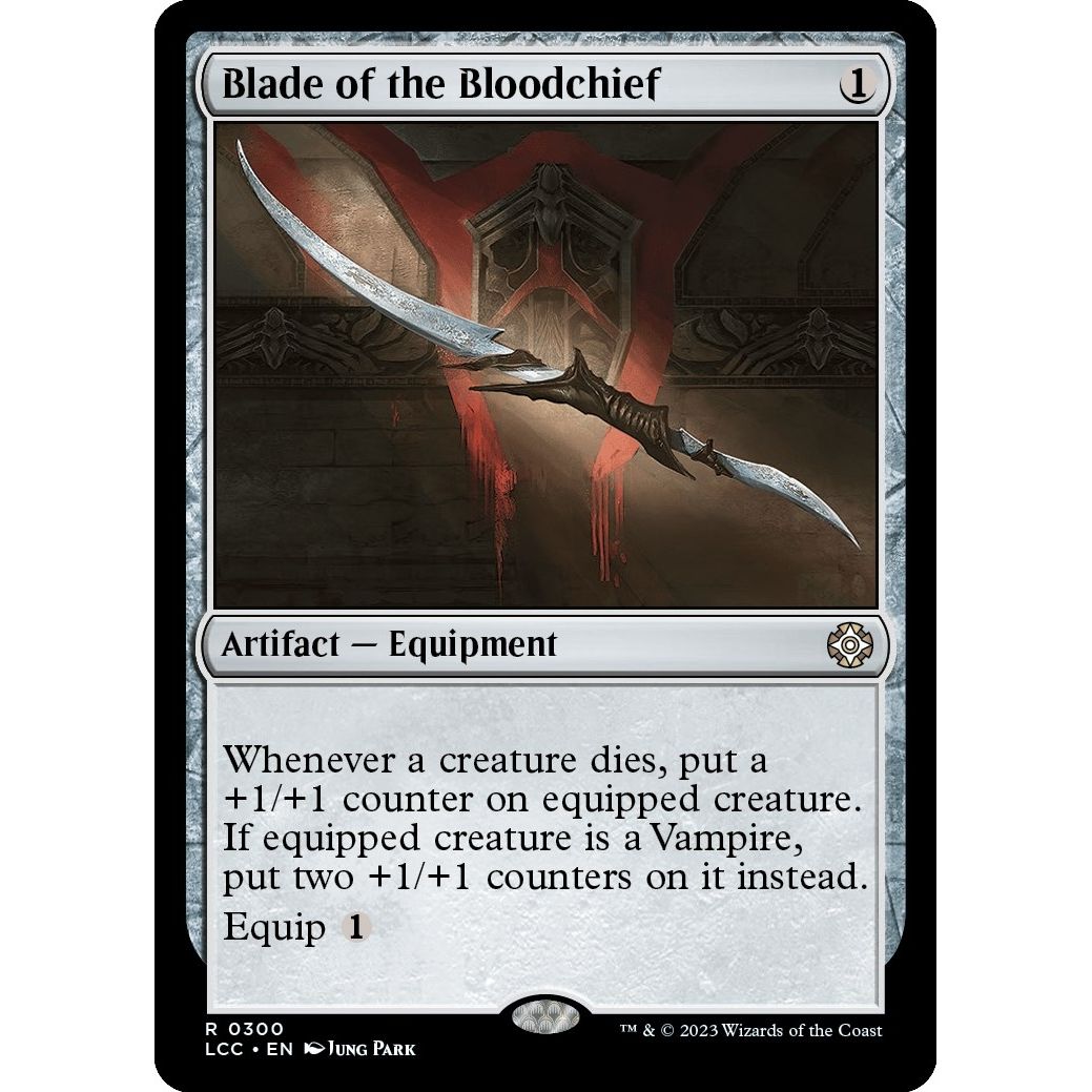 Image for Blade of the Bloodchief (300) (LCC) - Magic: The Gathering