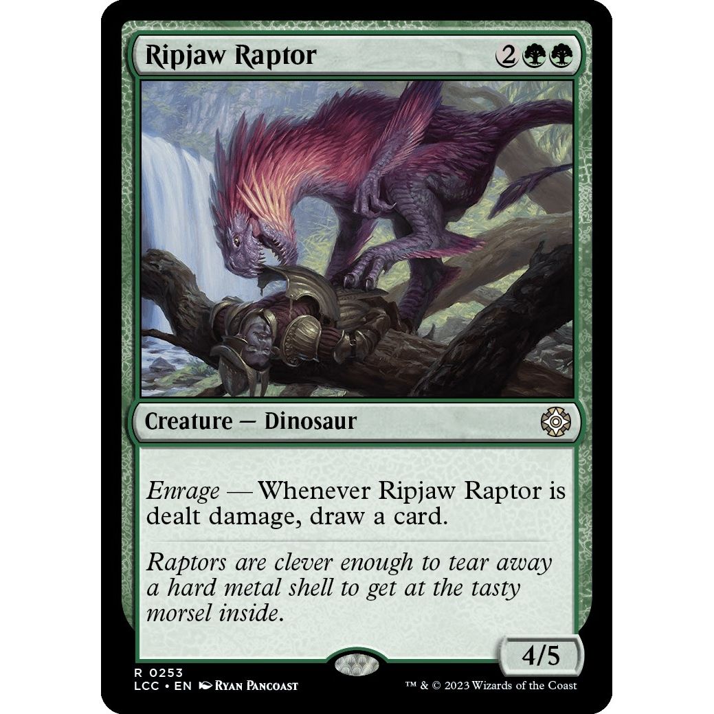 Image for Ripjaw Raptor (253) (LCC) - Magic: The Gathering