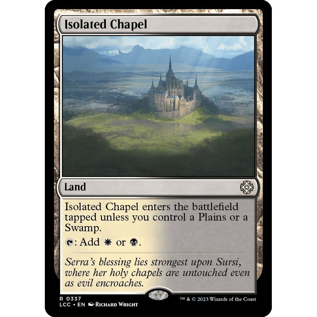 Image for Isolated Chapel (337) (LCC) - Magic: The Gathering