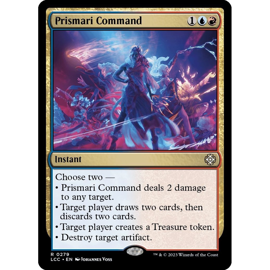 Image for Prismari Command (279) (LCC) - Magic: The Gathering
