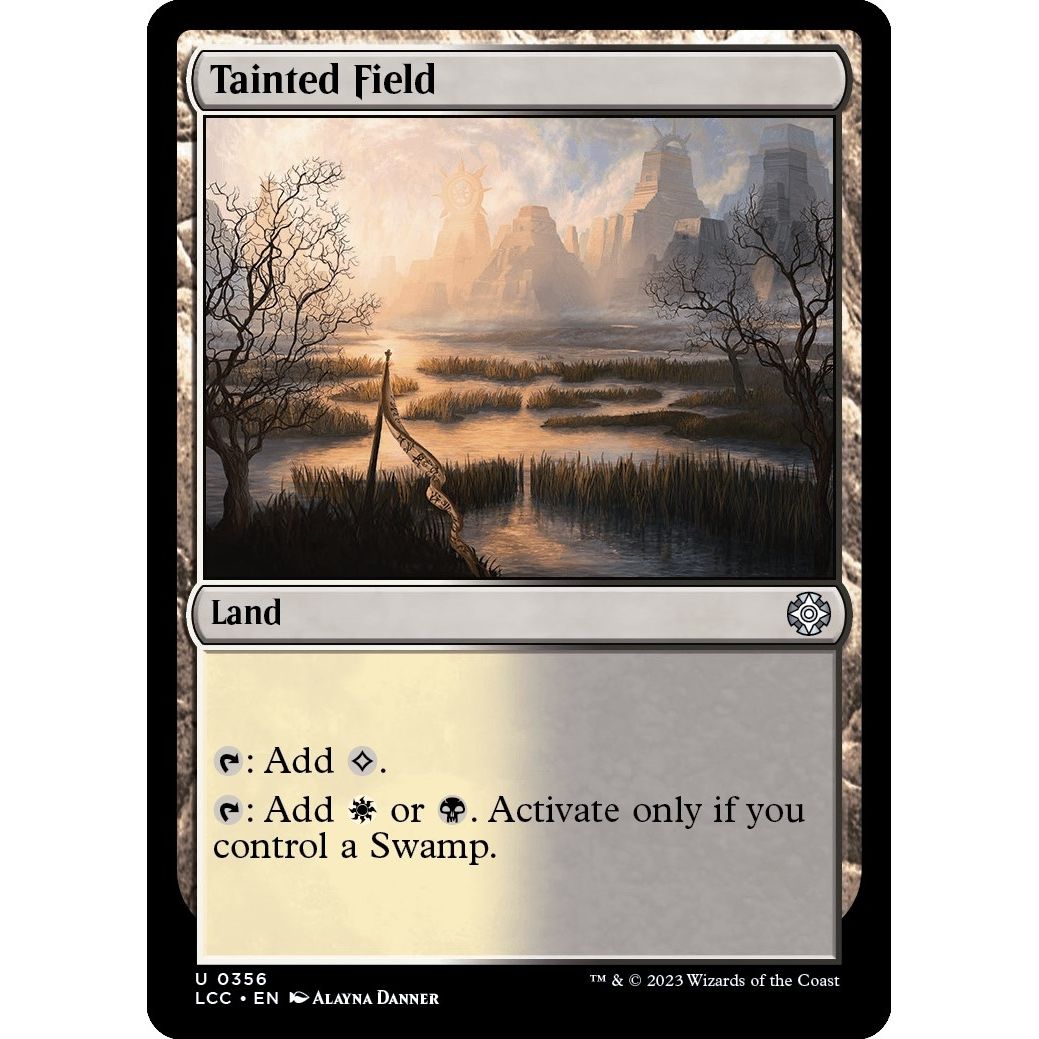 Image for Tainted Field (356) (LCC) - Magic: The Gathering