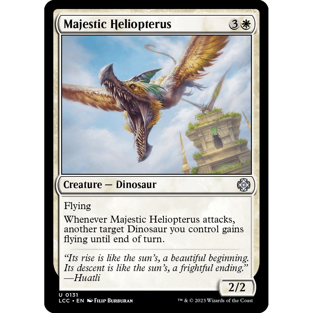 Image for Majestic Heliopterus (131) (LCC) - Magic: The Gathering