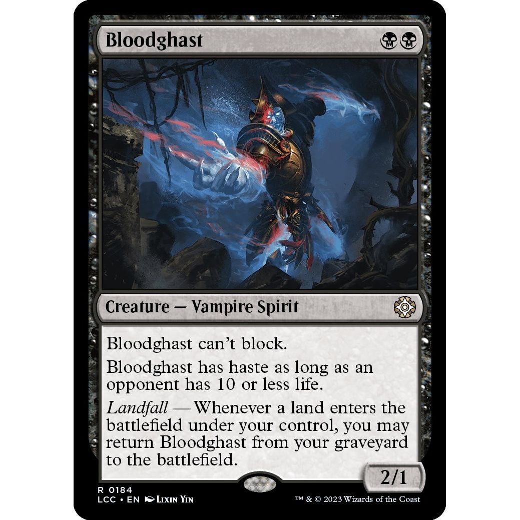 Image for Bloodghast (184) (LCC) - Magic: The Gathering