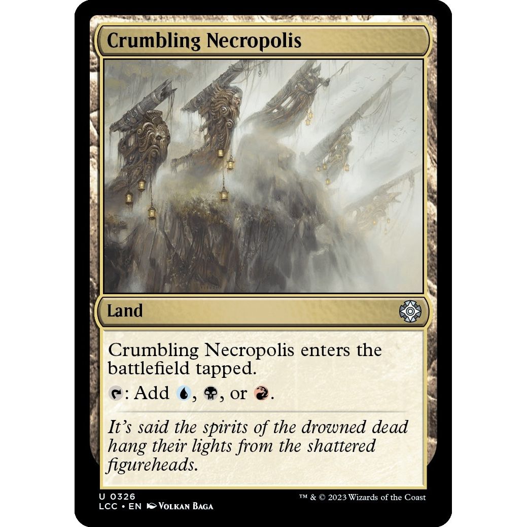 Image for Crumbling Necropolis (326) (LCC) - Magic: The Gathering