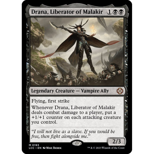 Image for Drana, Liberator of Malakir (193) (LCC) - Magic: The Gathering