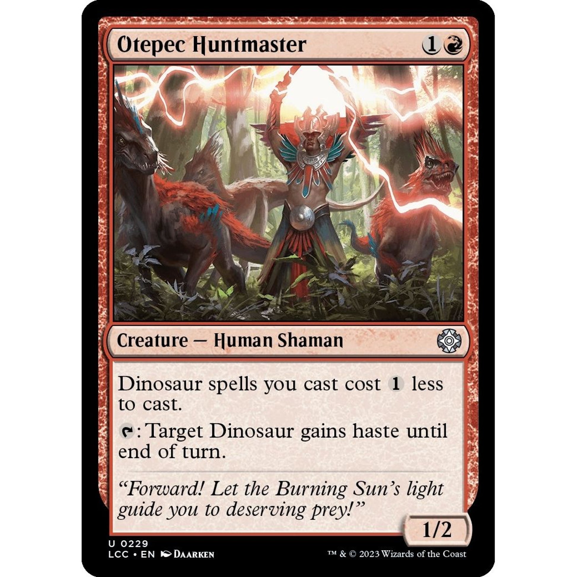 Image for Otepec Huntmaster (229) (LCC) - Magic: The Gathering
