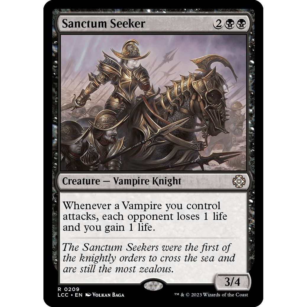 Image for Sanctum Seeker (209) (LCC) - Magic: The Gathering