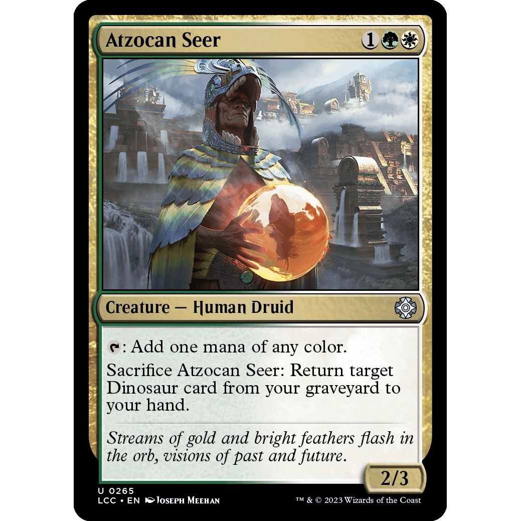 Image for Atzocan Seer (265) (LCC) - Magic: The Gathering