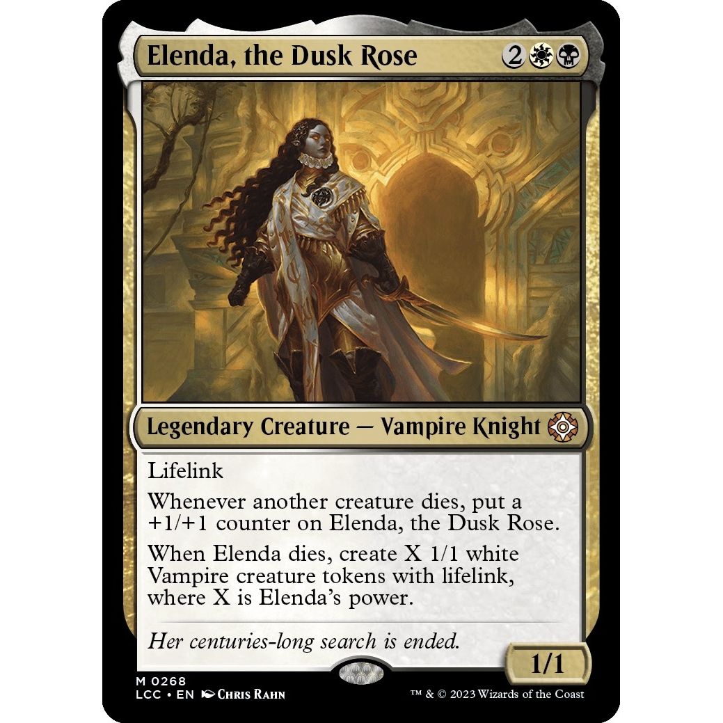 Image for Elenda, the Dusk Rose (268) (LCC) - Magic: The Gathering