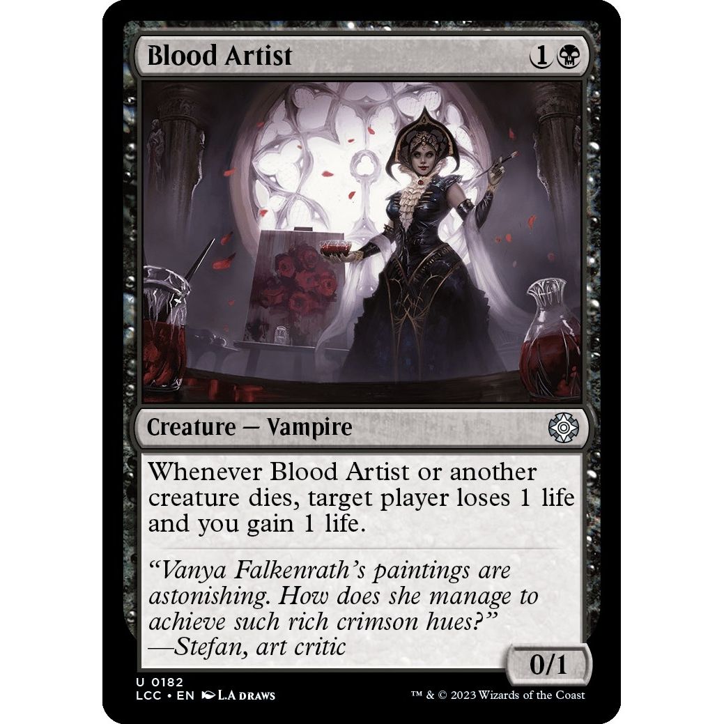 Image for Blood Artist (182) (LCC) - Magic: The Gathering