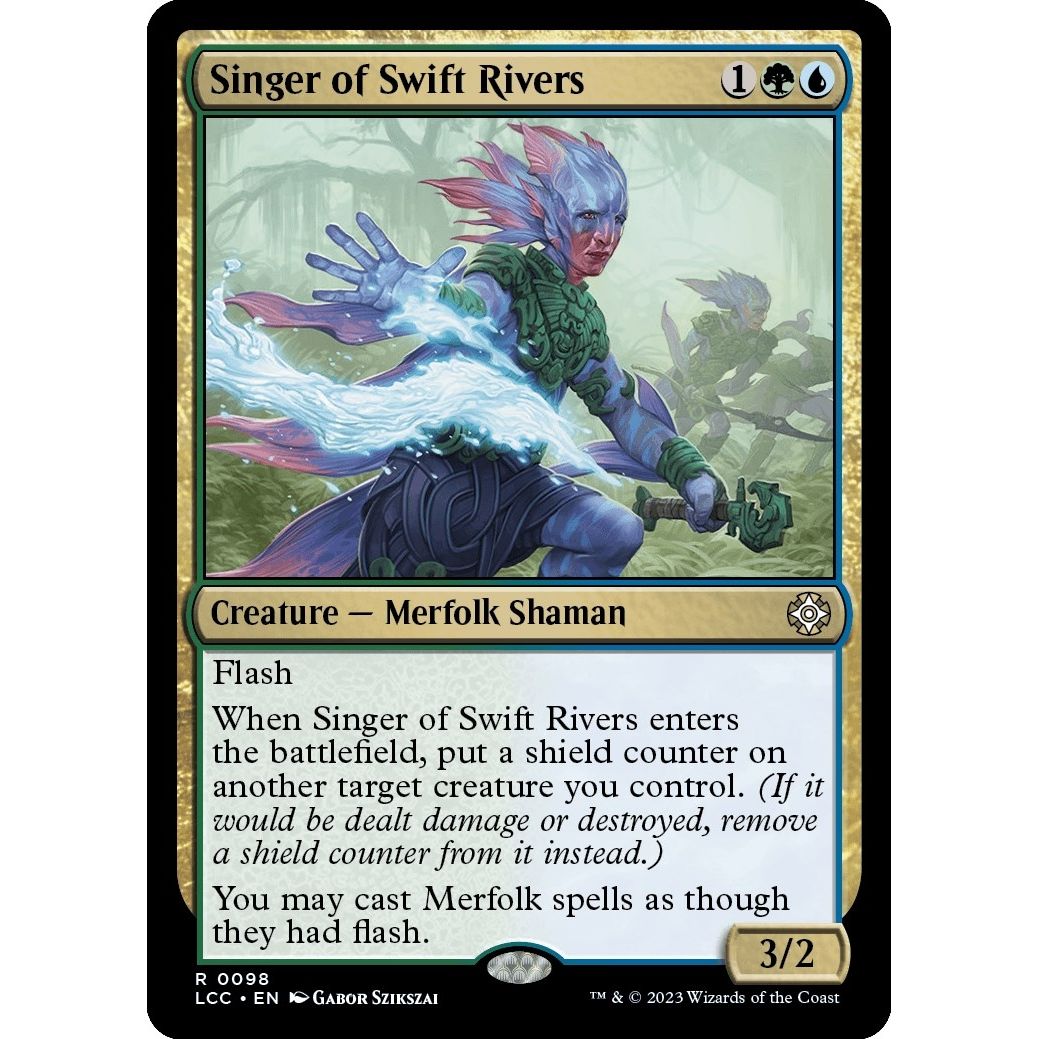 Image for Singer of Swift Rivers (98) (LCC) - Magic: The Gathering