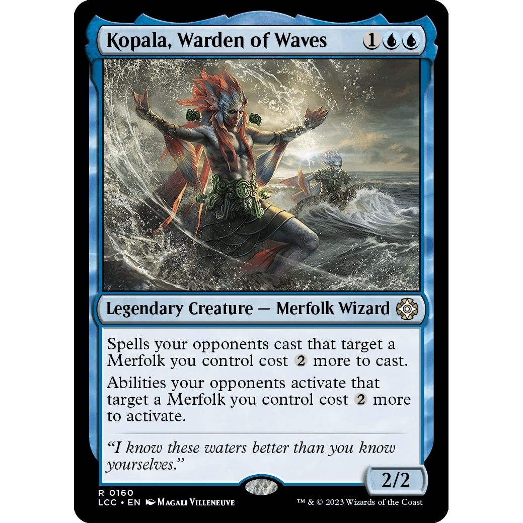 Image for Kopala, Warden of Waves (160) (LCC) - Magic: The Gathering