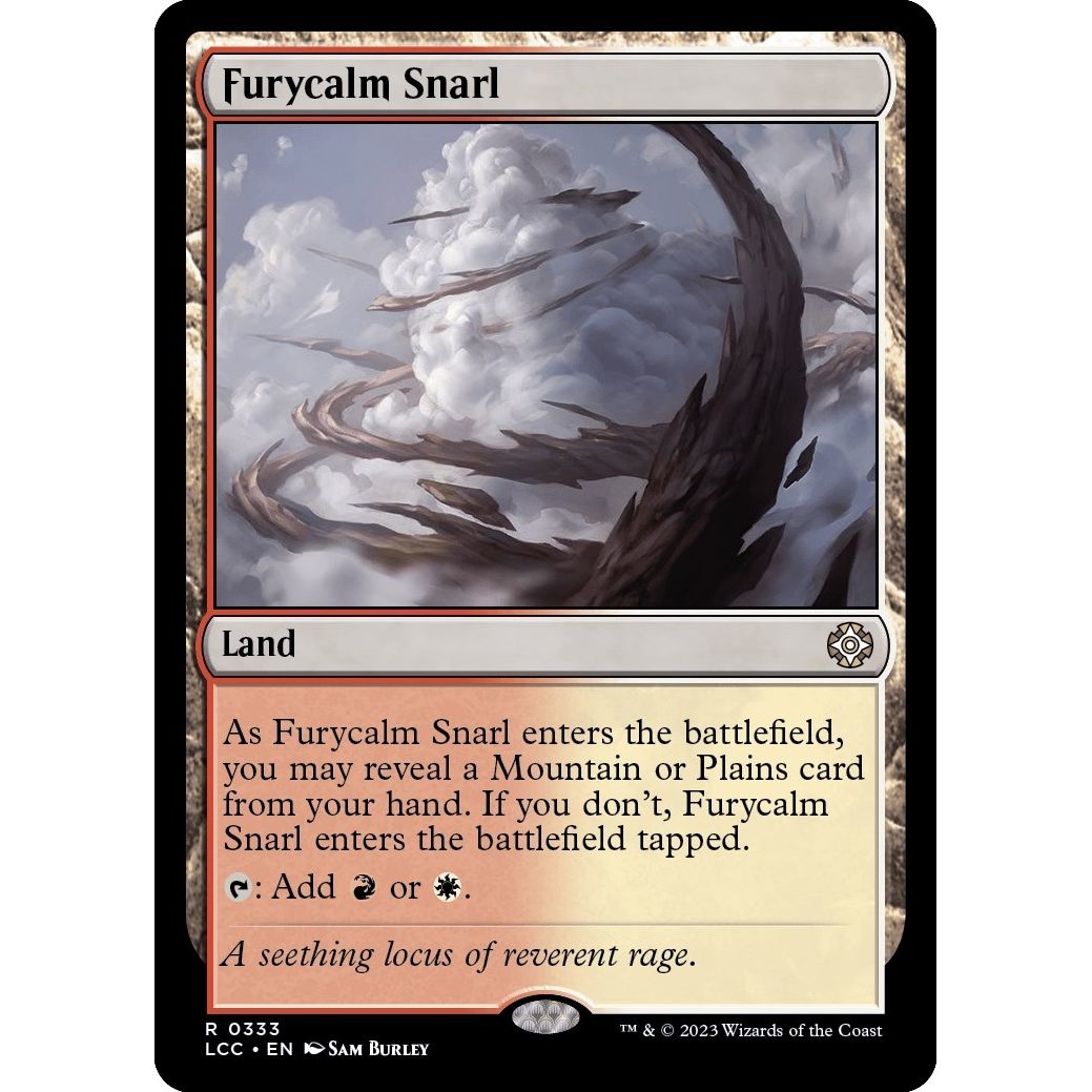 Image for Furycalm Snarl (333) (LCC) - Magic: The Gathering