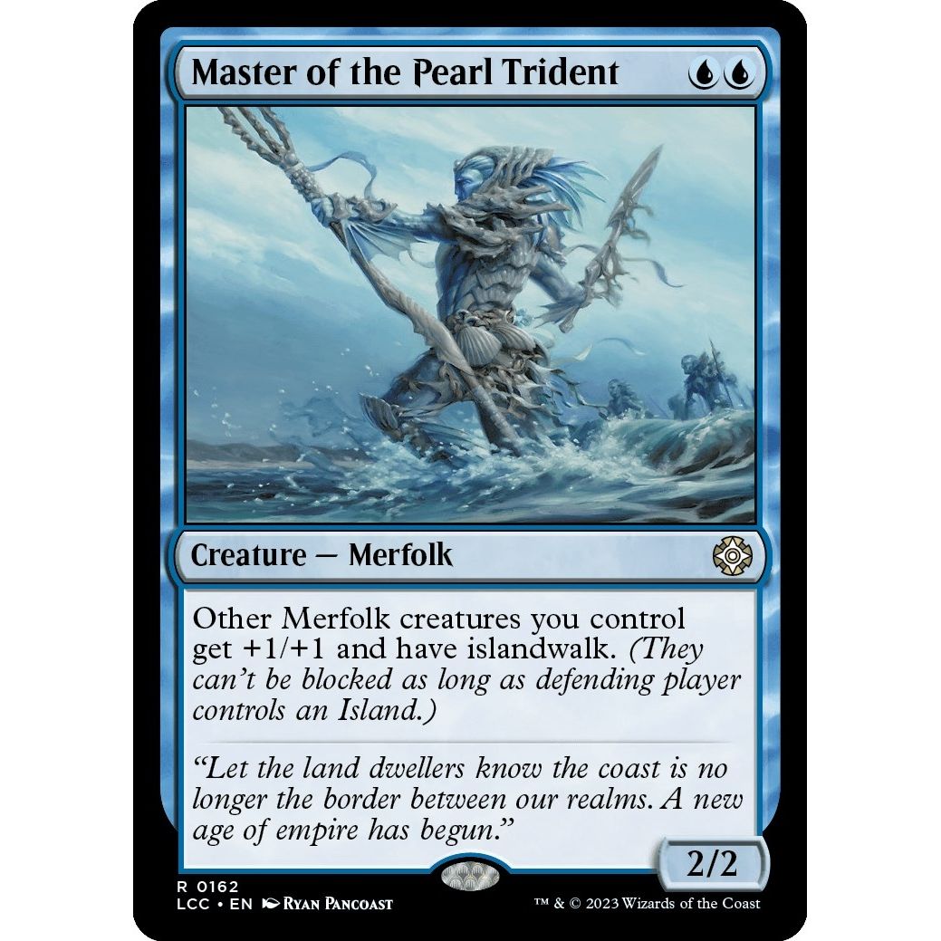 Image for Master of the Pearl Trident (162) (LCC) - Magic: The Gathering