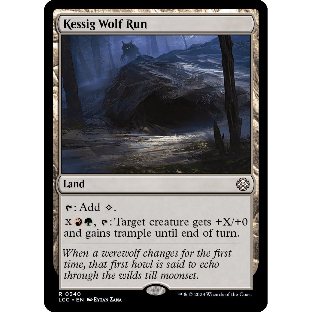 Image for Kessig Wolf Run (340) (LCC) - Magic: The Gathering