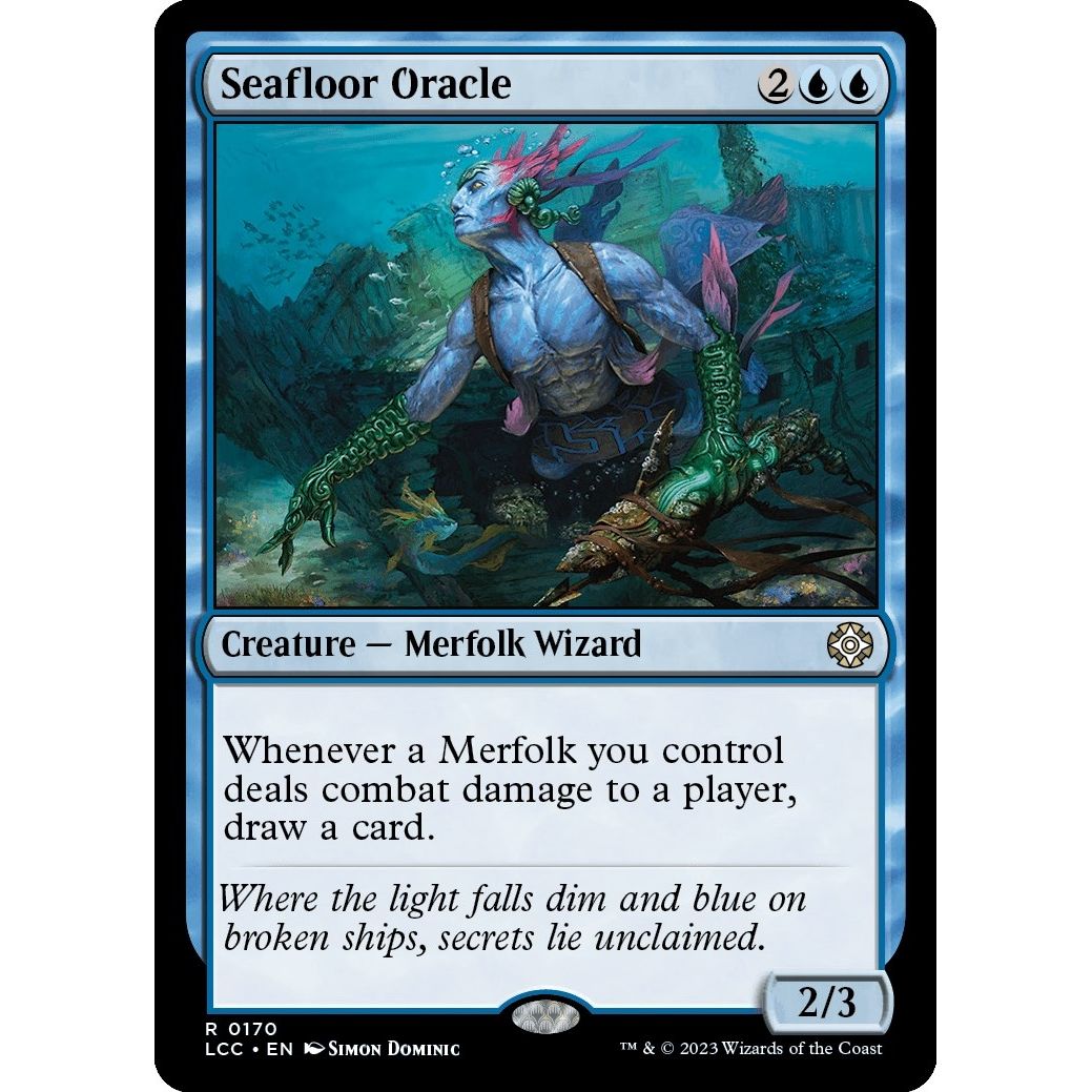 Image for Seafloor Oracle (170) (LCC) - Magic: The Gathering
