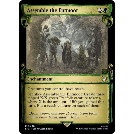 Image for Assemble the Entmoot (Showcase Scrolls) (438) (LTC) - Magic: The Gathering