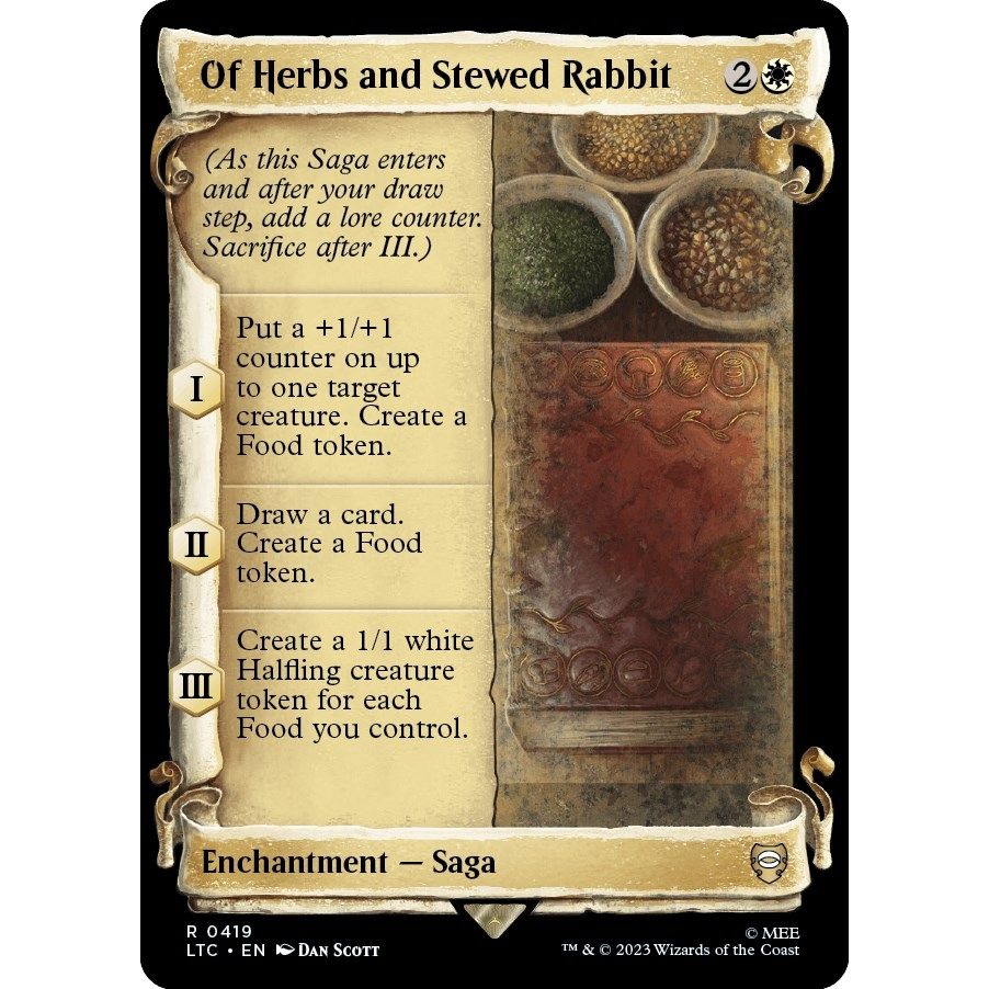 Image for Of Herbs and Stewed Rabbit (Showcase Scrolls) (419) (LTC) - Magic: The Gathering